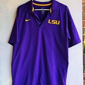 NIKE LSU SHIRT/ SIZE LARGE